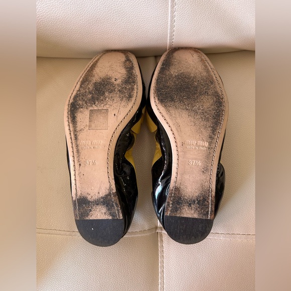 Miu Miu Patent leather ballet flats - size 37.5 - Picture 5 of 7